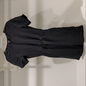 Madewell Silk black dress